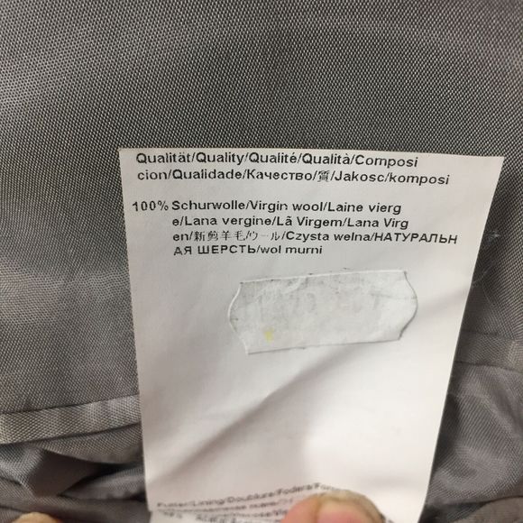 HUGO BOSS Men's Black Sport Coat Blazer 100% Wool Size 40 Reg - Picture 4 of 11